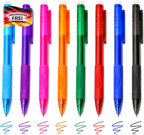 Radierbare gelstifte set - radierbare, 8